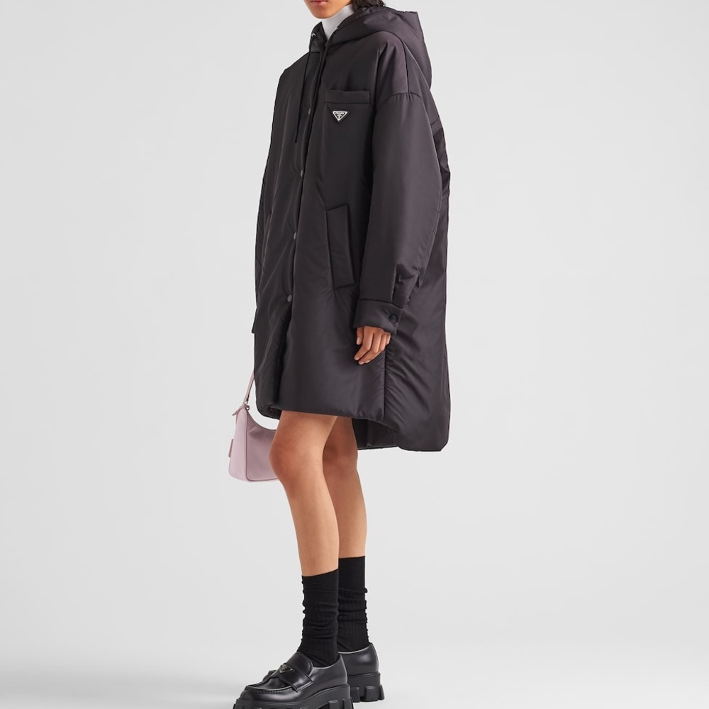 Prada Oversized light Re-Nylon raincoat